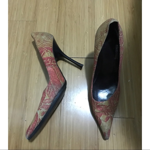 Roberto Cavalli Shoes - Roberto Cavalli Tapestry Stiletto Heels