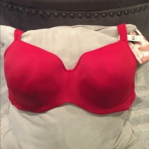 Cacique balconette in red. Size 42DDD