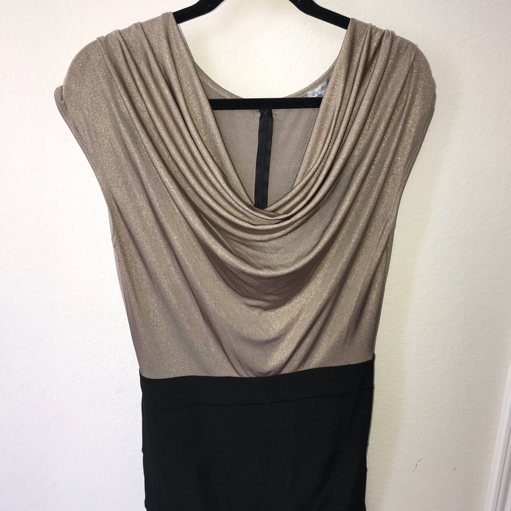 Never Worn* Charlotte Russe metallic mini dress