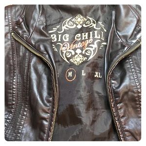 Big Chill Vintage leather jacket!