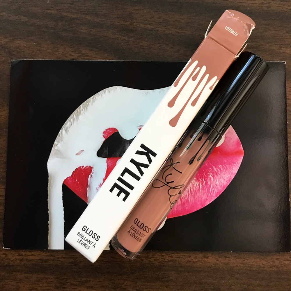NEW Authentic Kylie Lip Gloss in Literally.