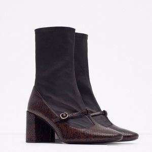 Zara Maryjane Sock Boots Zara Maryjane Sock Boots
