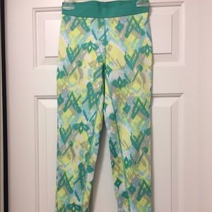 Forever 21 printed athletic leggings