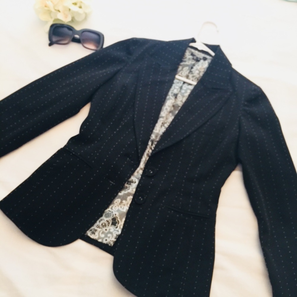 XOXO Y2K Black Blazer