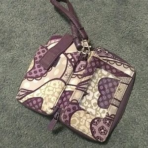 Vera Bradley clutch