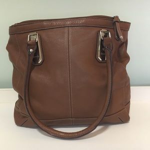 Tignanello Tan Leather Purse