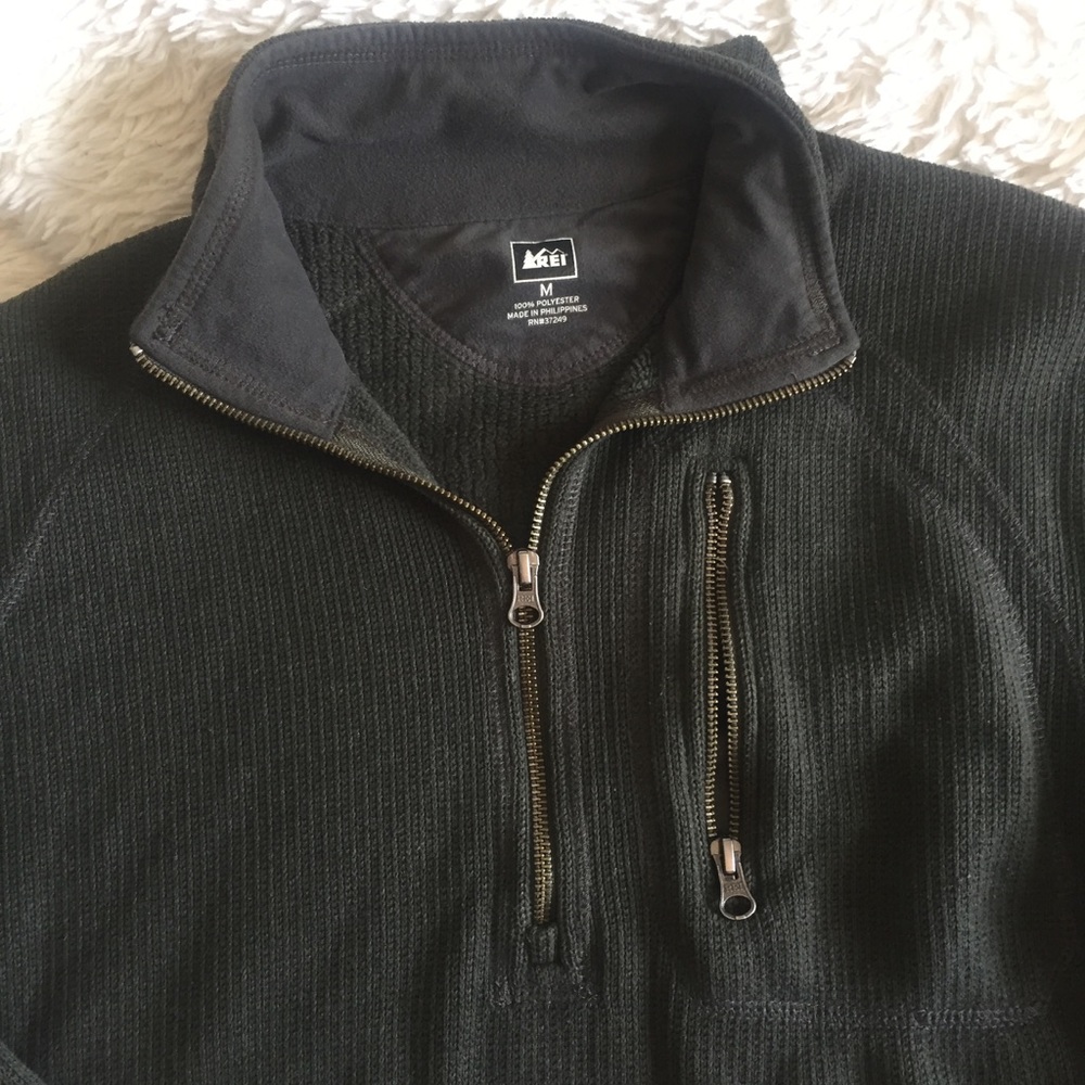 Men's 1/4 Zip Up Sweater