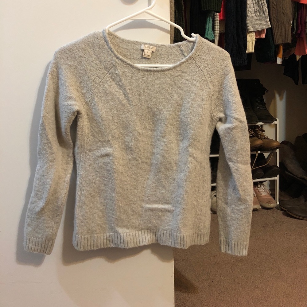 Cream J Crew Sweater