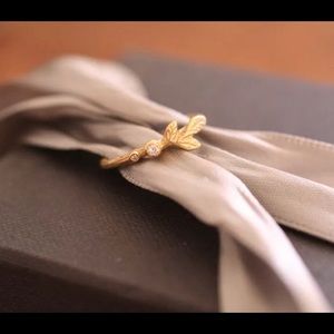 Sofia Kaman Bohemian Elegance Gold Diamond Ring