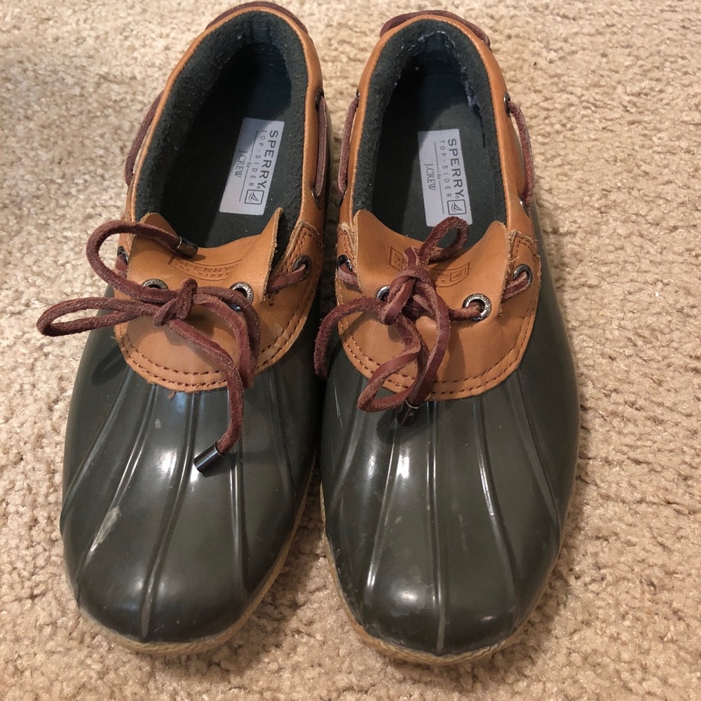 Sperry for J Crew Duck Shoes