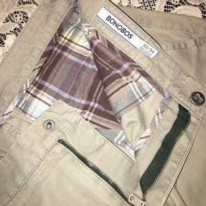 Bonobos Gray Dogs Khaki Pants