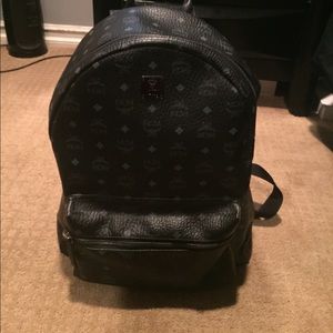 Black MCM backpack