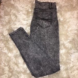 MUDD two toned grey wash jeans