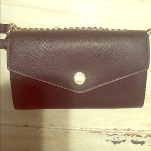 Michael Kors dark brown purse.