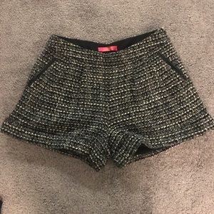 Catherine Malandrino Jamie Tweed Shorts