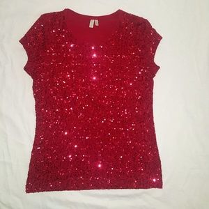 Madison Sequin Shirt