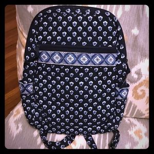 Vera Bradley Navy Backpack