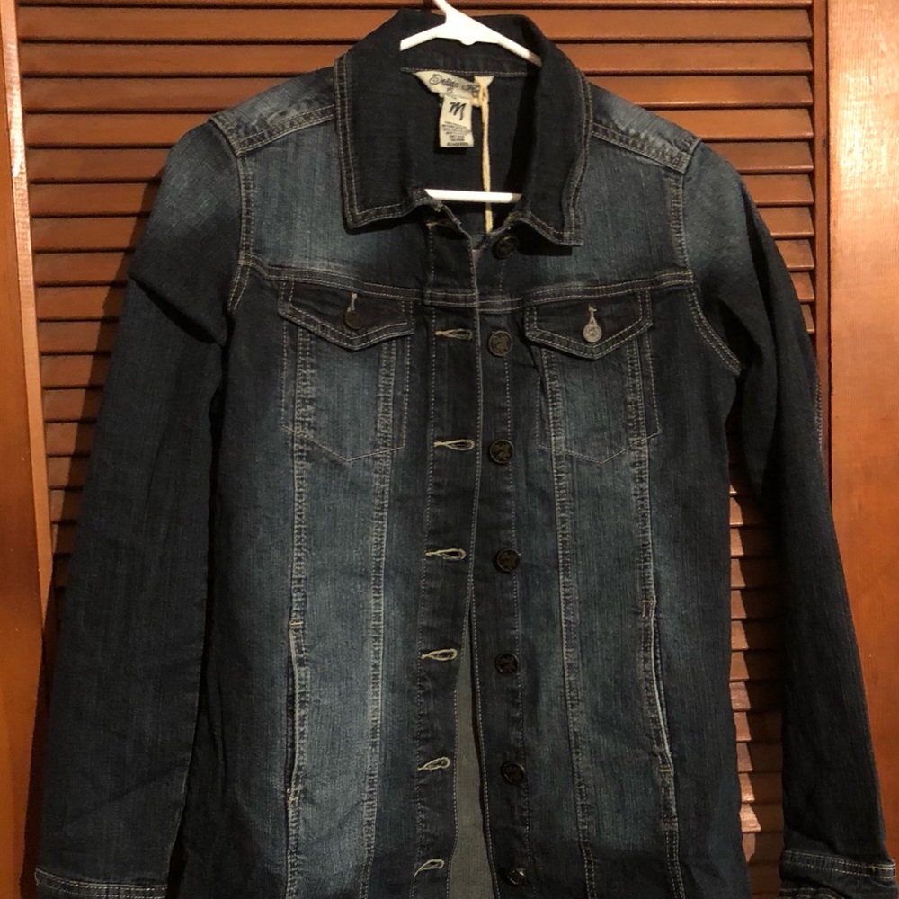 Indigo Rein long denim jacket