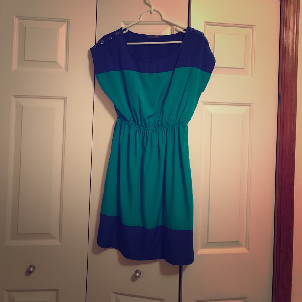 Color block dress