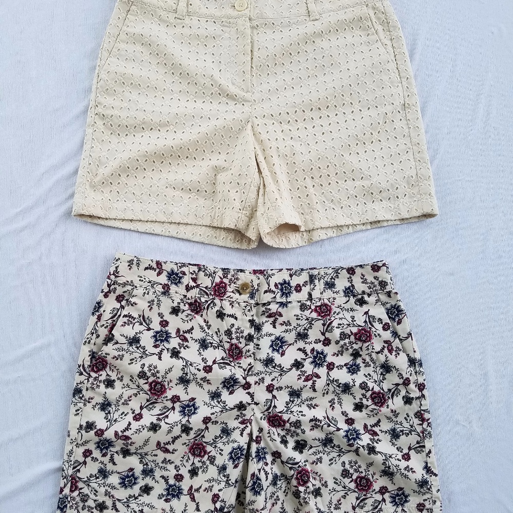 Size 8 Ann Taylor Loft Shorts Bundle