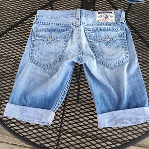 True religion jean shorts