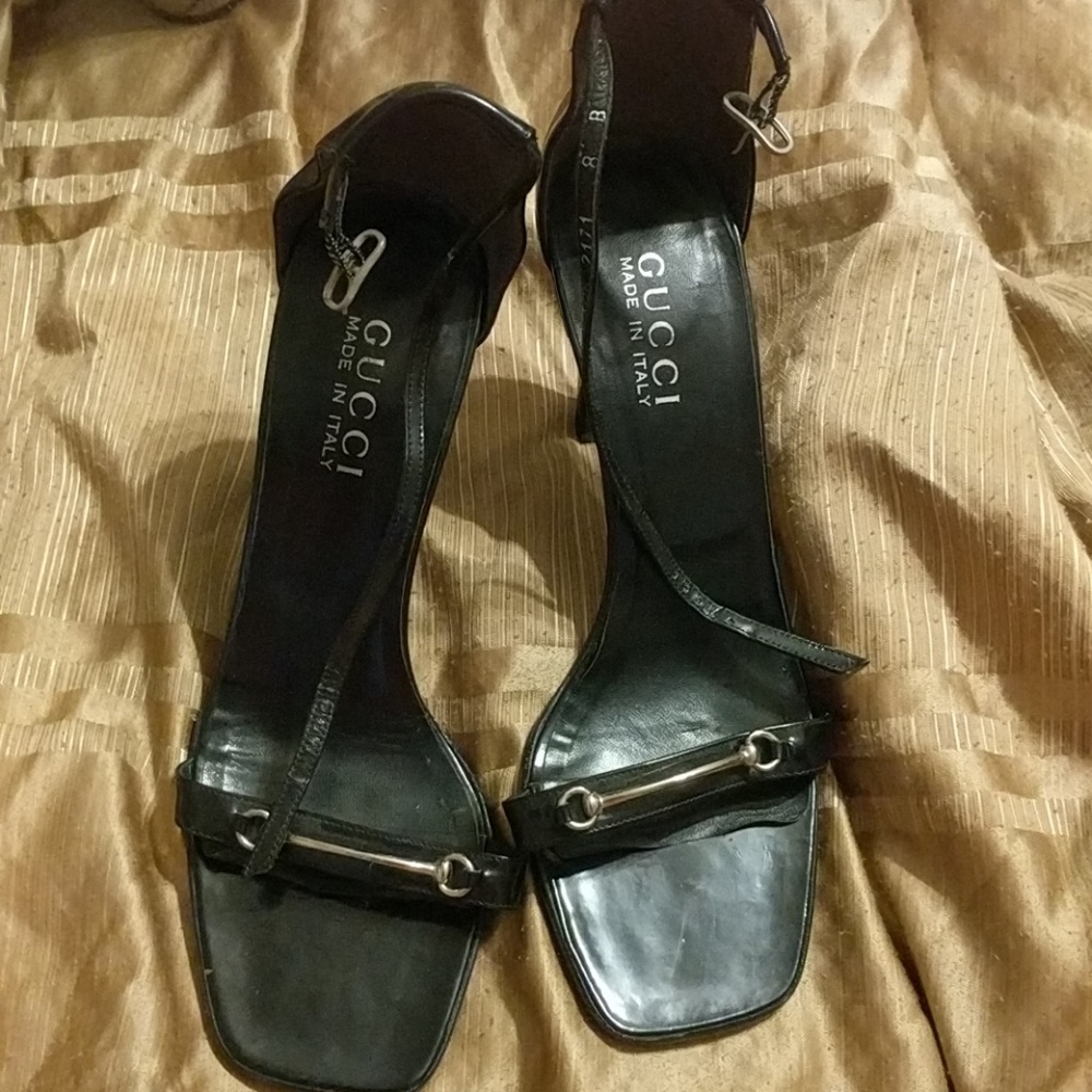 Gucci Ankle Strap Heels