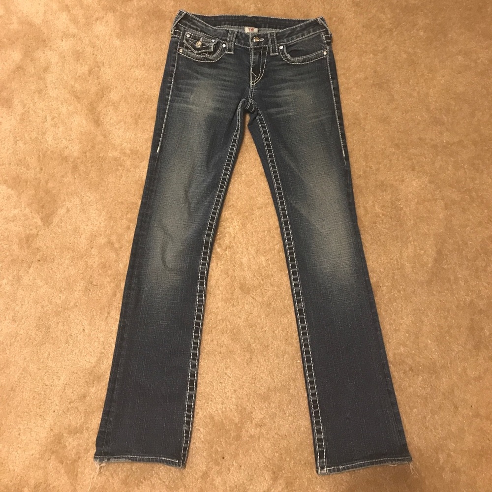True Religion Jeans distressed sz 28 like new