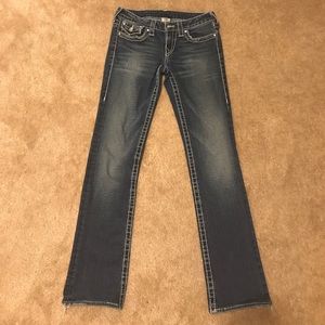 True Religion Jeans distressed sz 28 like new