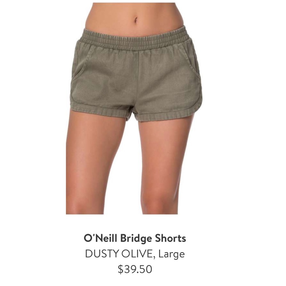 Olive shorts