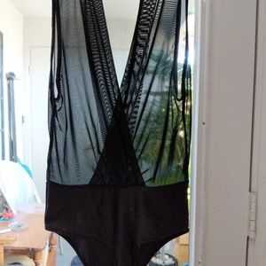 Silk bodysuit