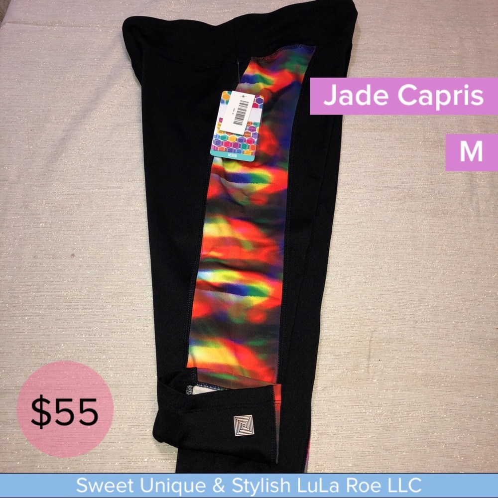 LuLa Roe Jade cropped yoga pants