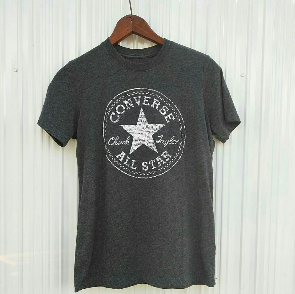 CONVERSE T-SHIRT XS WOMEN'S SIZE CLASSIC FIT