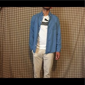 H&M jean shirt