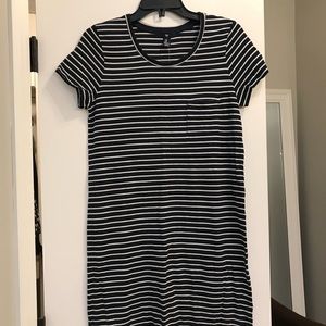Gap Stripe Tee Dress