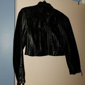 Bebe cropped jacket
