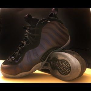 Nike Foamposite Eggplant