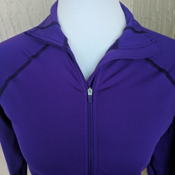 SOLD Nike Pro Dri-fit Jacket Purple - Large - Picture 2 of 6
