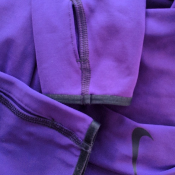 SOLD Nike Pro Dri-fit Jacket Purple - Large - Picture 6 of 6