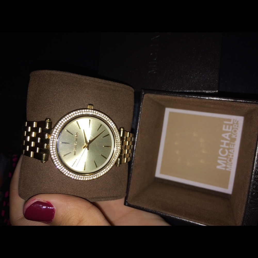 Michael Kors gold watch