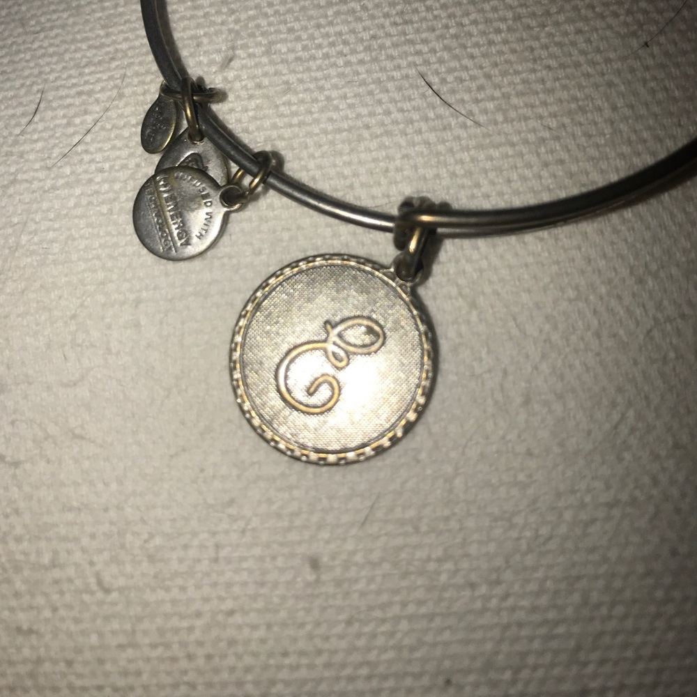 ALEX AND ANI INITIAL “E” BRACELET