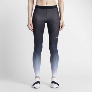 NWT S Nike Pro Hyperwarm Ombré Training Leggings