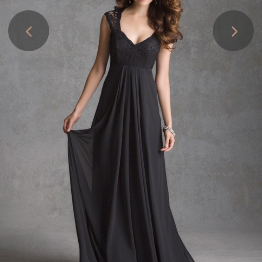 Lace and Chiffon Morilee Bridesmaid Dress