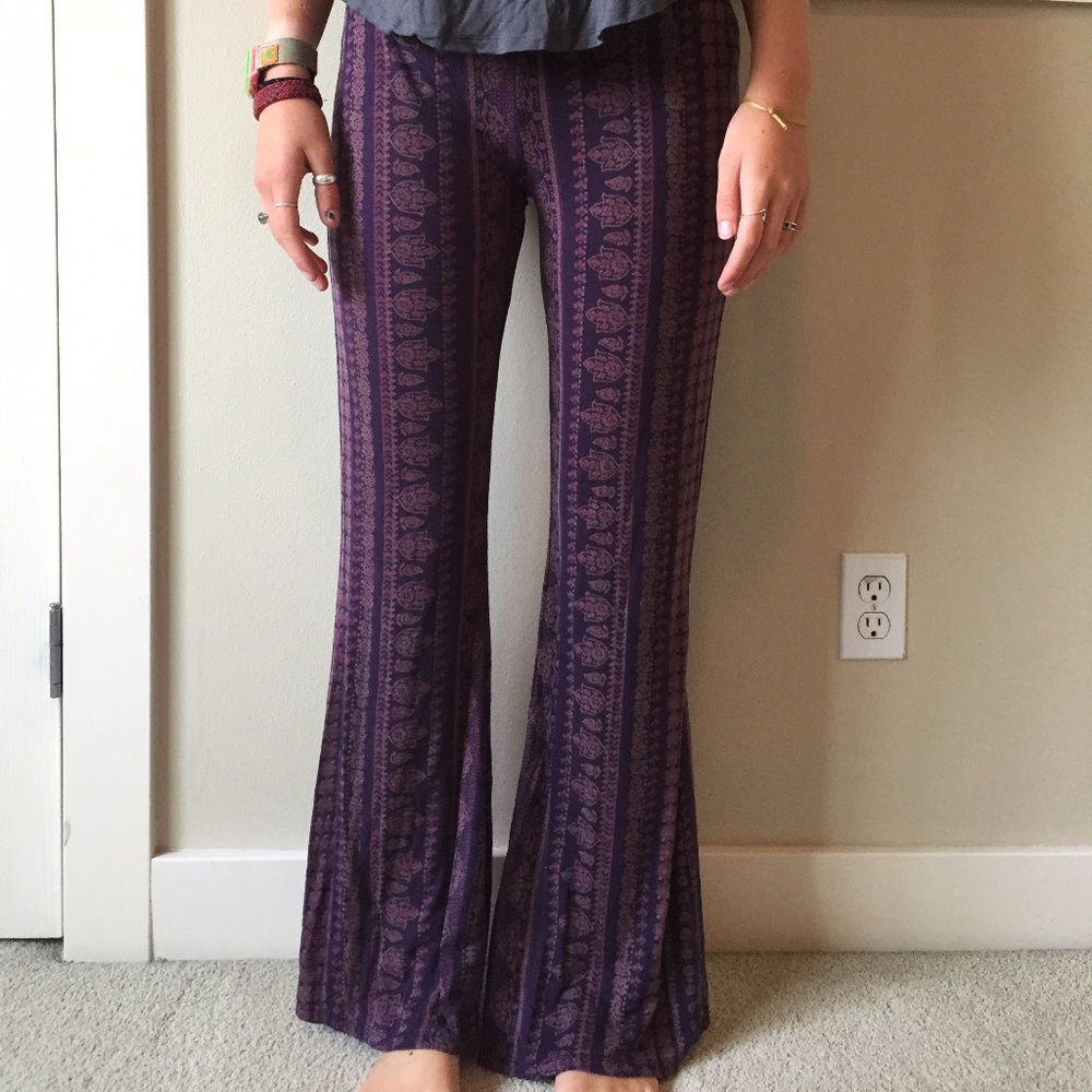 Printed Flair Pants