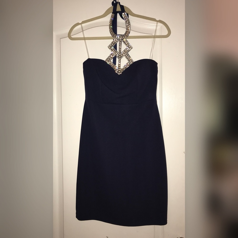 Navy Blue Dress