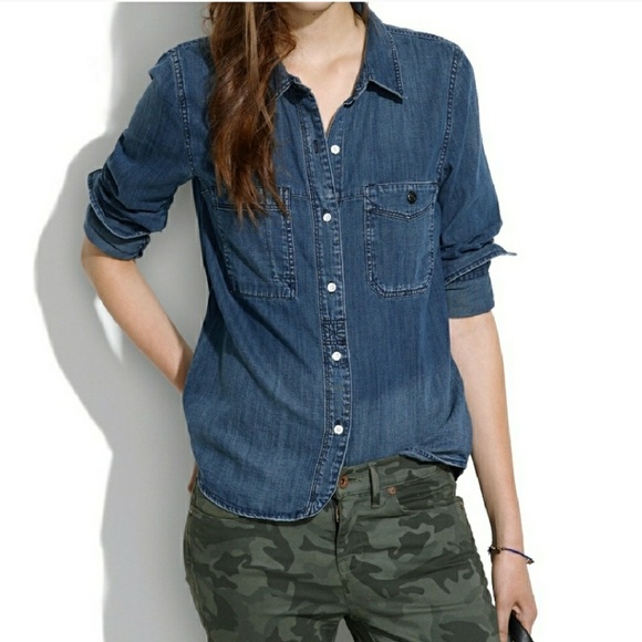Madewell Tops - SALE TODAY Madewell Denim Shirt