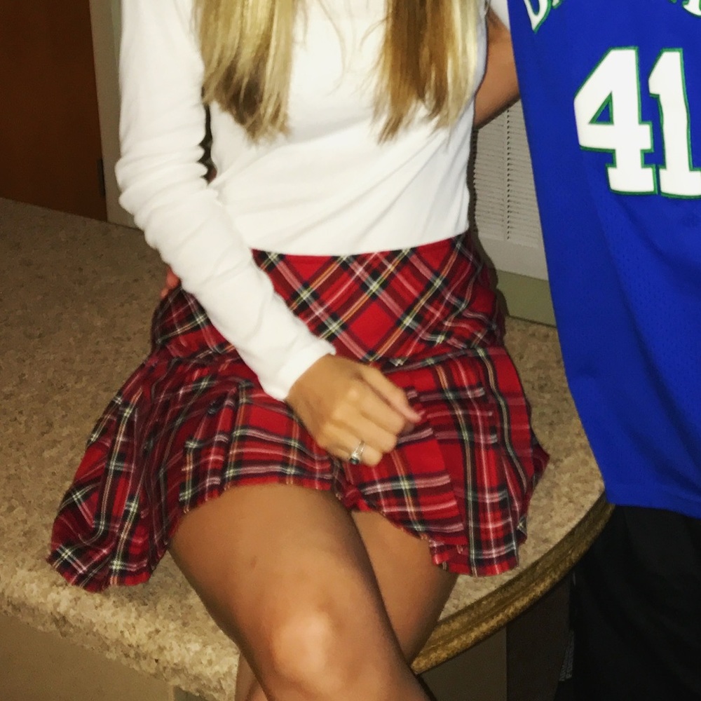 Plaid skirt