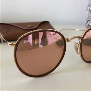 Folding Circle Ray-Bans