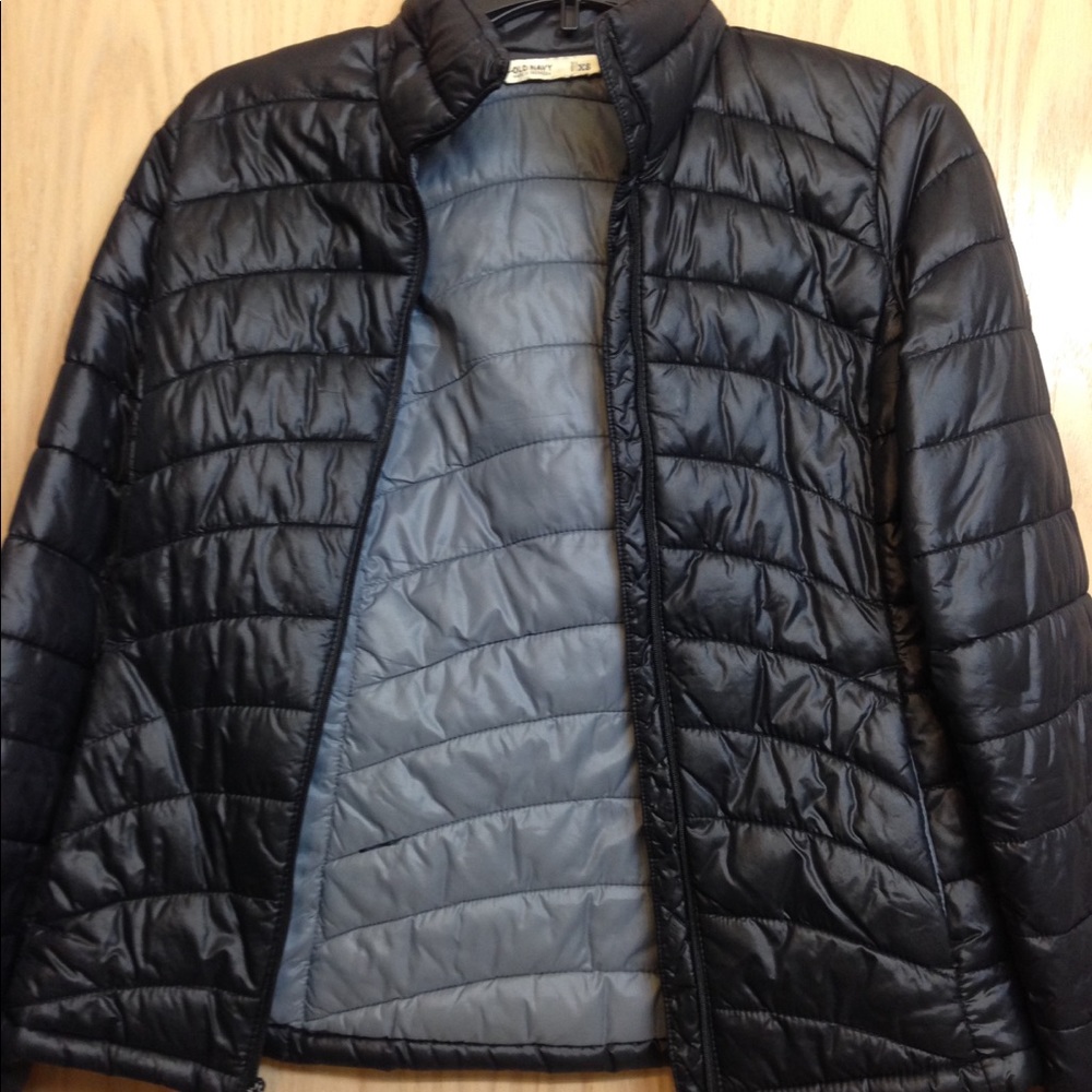 Old Navy black puffer jacket Extra small