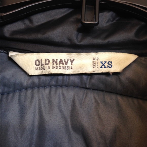 Old Navy black puffer jacket Extra small - Picture 3 of 3