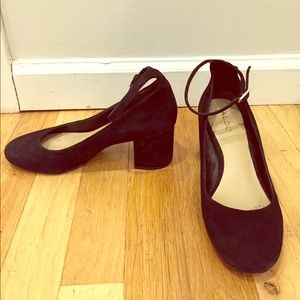 Suede low block heels - Aldo size 5